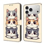 Custodia per telefono in ecopelle con effetto cristallo., For iPhone 17e / 16e, For iPhone 17 Pro Max
