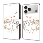 Custodia per telefono in ecopelle con effetto cristallo., For iPhone 17e / 16e, For iPhone 17 Pro Max