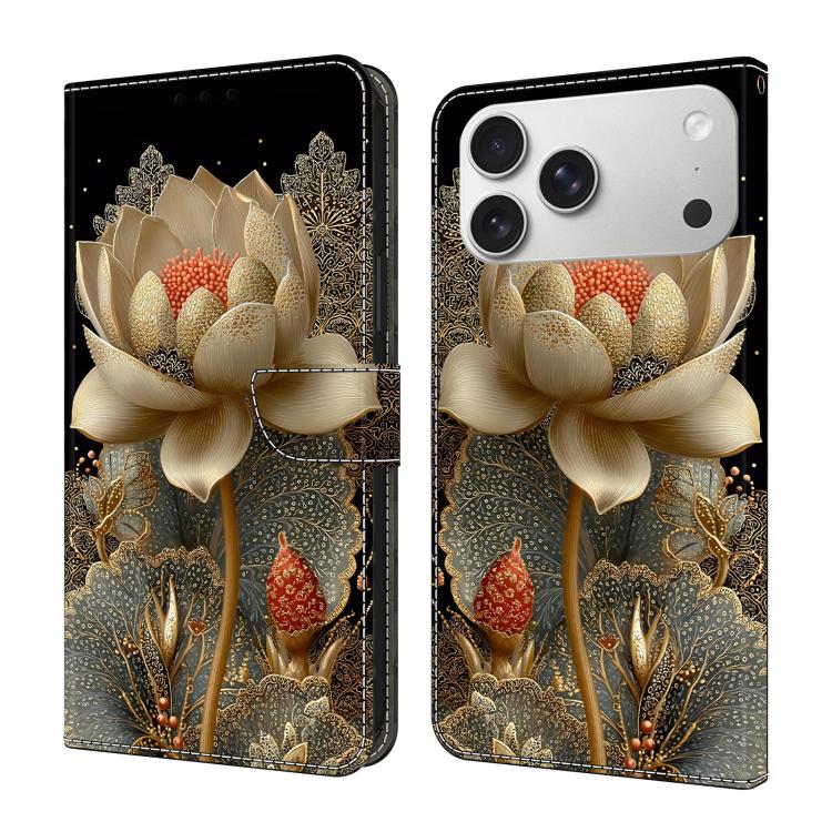 Custodia per telefono in ecopelle con effetto cristallo., For iPhone 17e / 16e, For iPhone 17 Pro Max