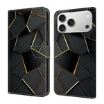 Custodia per telefono in ecopelle con effetto cristallo., For iPhone 17e / 16e, For iPhone 17 Pro Max
