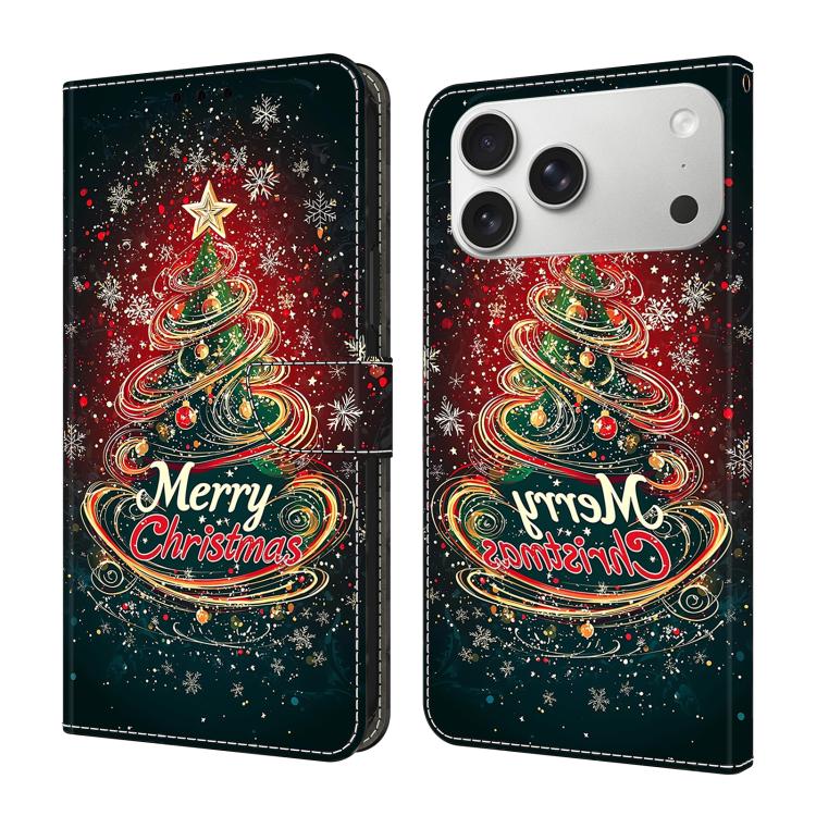 Custodia per telefono in ecopelle con effetto cristallo., For iPhone 17 Pro, For iPhone 17