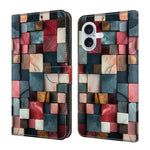 Custodia per telefono in ecopelle con effetto cristallo., For iPhone 17 Pro, For iPhone 17