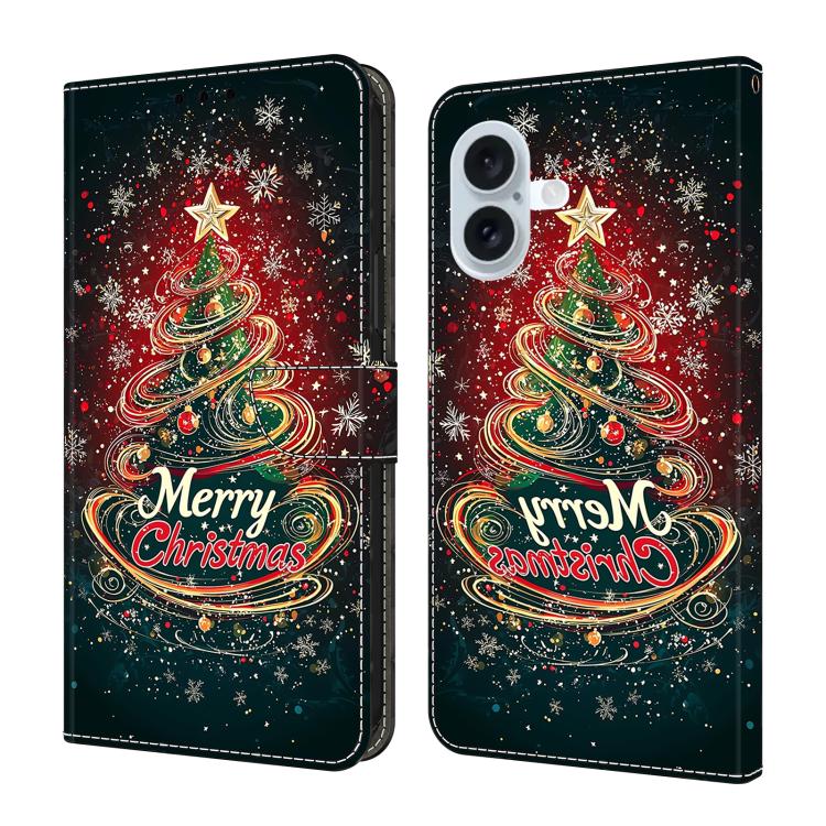 Custodia per telefono in ecopelle con effetto cristallo., For iPhone 17 Pro, For iPhone 17