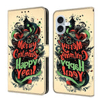 Custodia per telefono in ecopelle con effetto cristallo., For iPhone 17 Pro, For iPhone 17