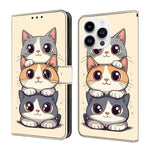 Custodia per telefono in ecopelle con effetto cristallo., For iPhone Air, For iPhone 16 Pro Max
