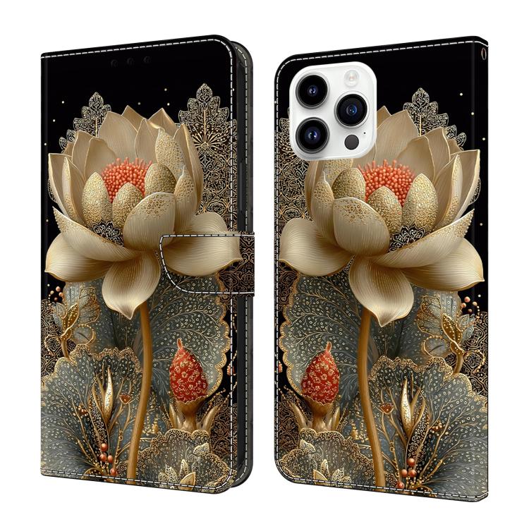 Custodia per telefono in ecopelle con effetto cristallo., For iPhone 15 Pro Max, For iPhone 15 Pro