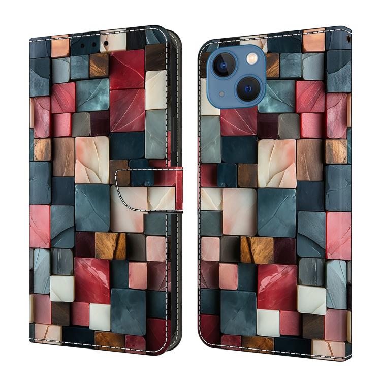 Custodia per telefono in ecopelle con effetto cristallo., For iPhone 14 / 13, For iPhone 14 Pro