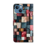 Custodia per telefono in ecopelle con effetto cristallo., For iPhone 14 / 13, For iPhone 14 Pro