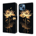 Custodia per telefono in ecopelle con effetto cristallo., For iPhone 14 / 13, For iPhone 14 Pro