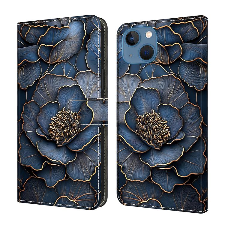 Custodia per telefono in ecopelle con effetto cristallo., For iPhone 14 / 13, For iPhone 14 Pro