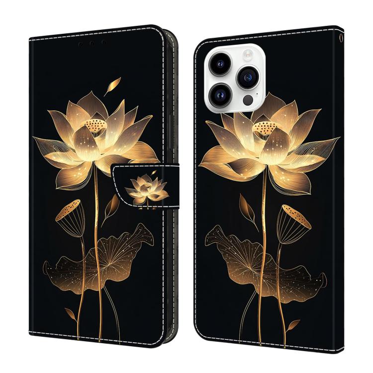 Custodia per telefono in ecopelle con effetto cristallo., For iPhone 14 / 13, For iPhone 14 Pro