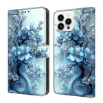 Custodia per telefono in ecopelle con effetto cristallo., For iPhone 14 / 13, For iPhone 14 Pro