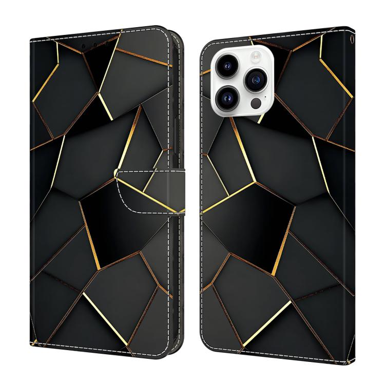 Custodia per telefono in ecopelle con effetto cristallo., For iPhone 14 / 13, For iPhone 14 Pro