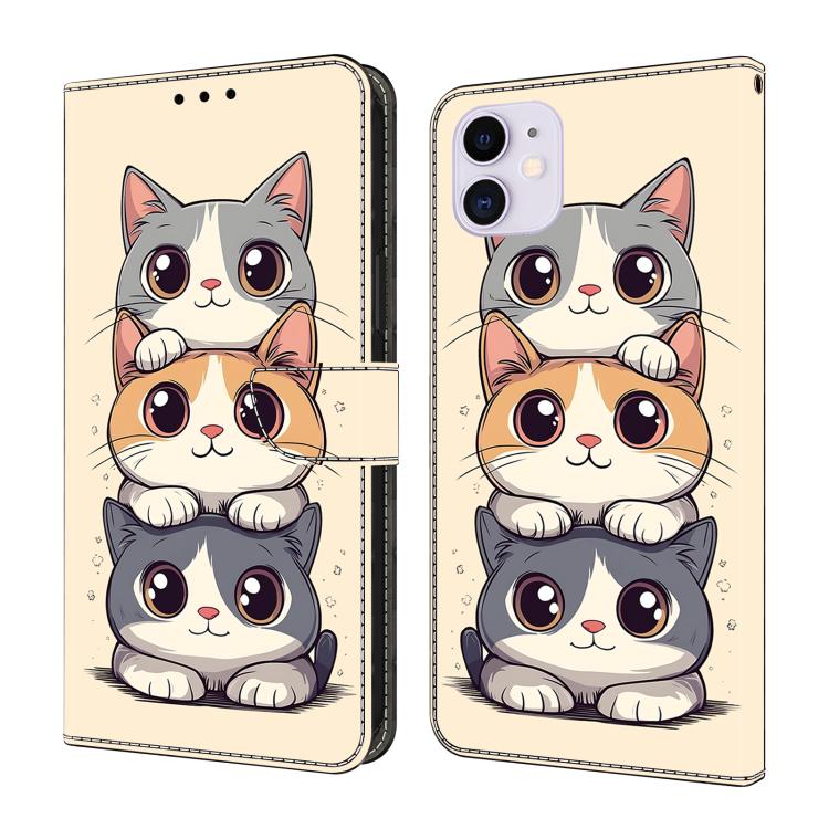 Custodia per telefono in ecopelle con effetto cristallo., For iPhone 11