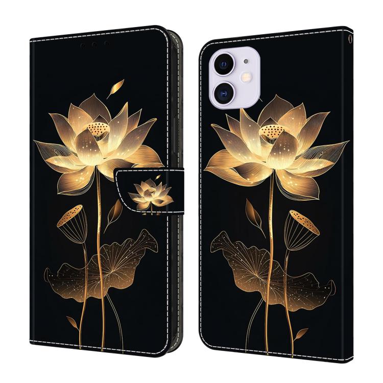 Custodia per telefono in ecopelle con effetto cristallo., For iPhone 11