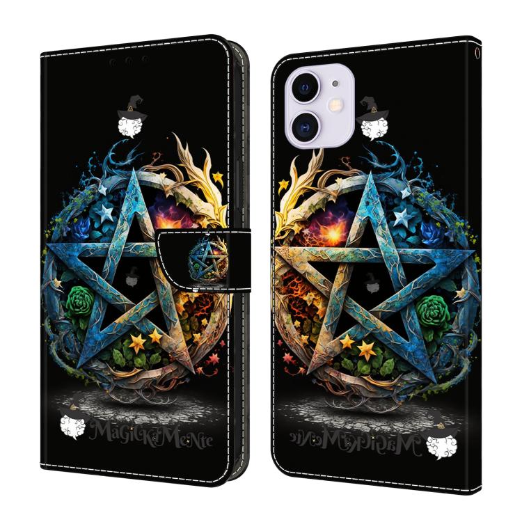 Custodia per telefono in ecopelle con effetto cristallo., For iPhone 11