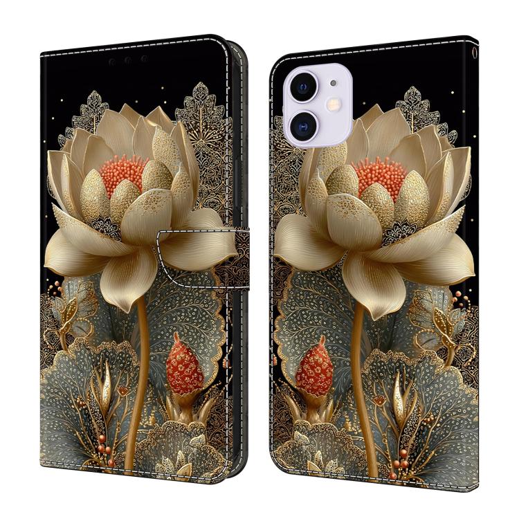 Custodia per telefono in ecopelle con effetto cristallo., For iPhone 11
