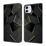 Custodia per telefono in ecopelle con effetto cristallo., For iPhone 11