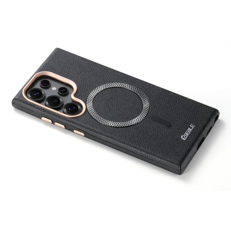 Custodia per telefono magnetica ESEBLE L2 con texture Litchi e lente in metallo., For Samsung Galaxy S26 Ultra 5G, For Samsung Galaxy S26 5G, For Samsung Galaxy S24 5G / S25 5G, For Samsung Galaxy S24+ 5G / S25+ 5G, For Samsung Galaxy S25 Ultra 5G