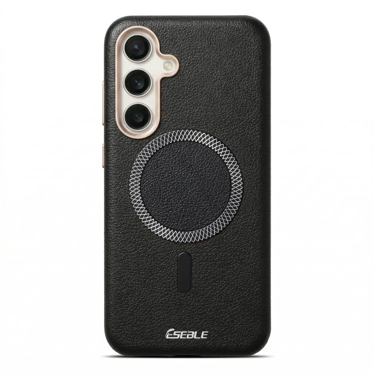 Custodia per telefono magnetica ESEBLE L2 con texture Litchi e lente in metallo., For Samsung Galaxy S26 Ultra 5G, For Samsung Galaxy S26 5G, For Samsung Galaxy S24 5G / S25 5G, For Samsung Galaxy S24+ 5G / S25+ 5G, For Samsung Galaxy S25 Ultra 5G