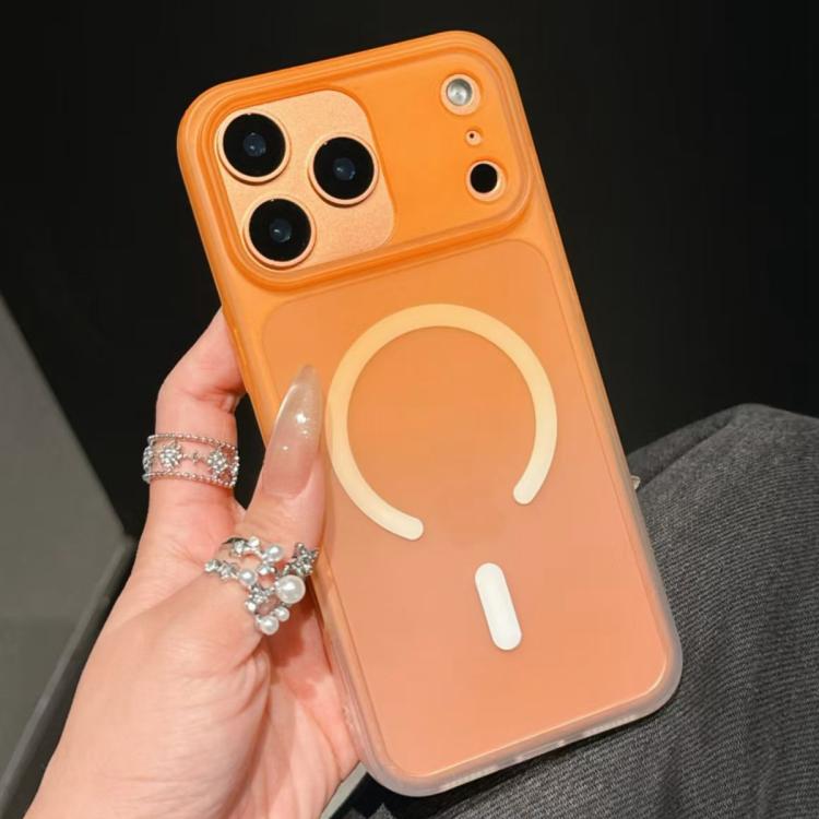 Custodia magnetica per telefono in TPU con effetto sfumato satinato, For iPhone 17 Pro Max, For iPhone 17 Pro, For iPhone 17, For iPhone Air