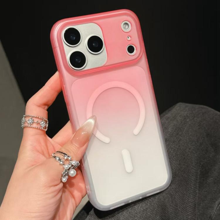 Custodia magnetica per telefono in TPU con effetto sfumato satinato, For iPhone 17 Pro Max, For iPhone 17 Pro, For iPhone 17, For iPhone Air