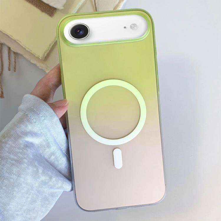 Custodia magnetica per telefono in TPU con effetto sfumato satinato, For iPhone 17 Pro Max, For iPhone 17 Pro, For iPhone 17, For iPhone Air