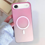 Custodia magnetica per telefono in TPU con effetto sfumato satinato, For iPhone 17 Pro Max, For iPhone 17 Pro, For iPhone 17, For iPhone Air