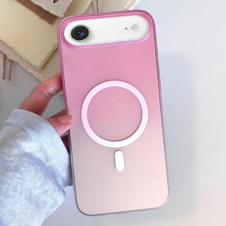 Custodia magnetica per telefono in TPU con effetto sfumato satinato, For iPhone 17 Pro Max, For iPhone 17 Pro, For iPhone 17, For iPhone Air