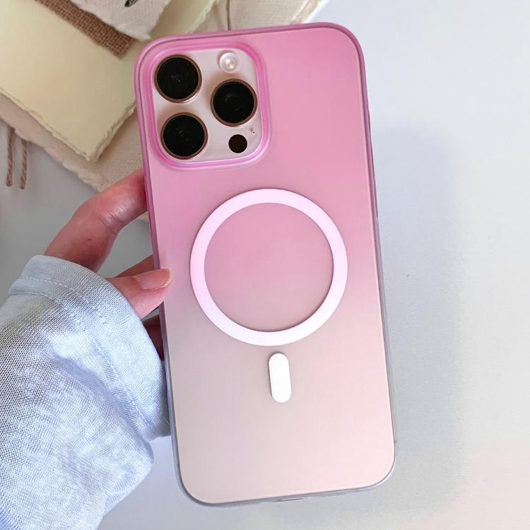 Custodia magnetica per telefono in TPU con effetto sfumato satinato, For iPhone 16 Pro Max, For iPhone 16 Pro, For iPhone 16 Plus, For iPhone 16