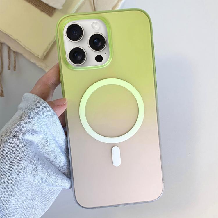 Custodia magnetica per telefono in TPU con effetto sfumato satinato, For iPhone 15 Pro Max, For iPhone 15 Pro, For iPhone 15 Plus, For iPhone 15