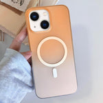 Custodia magnetica per telefono in TPU con effetto sfumato satinato, For iPhone 14 Plus, For iPhone 14, For iPhone 14 Pro, For iPhone 14 Pro Max