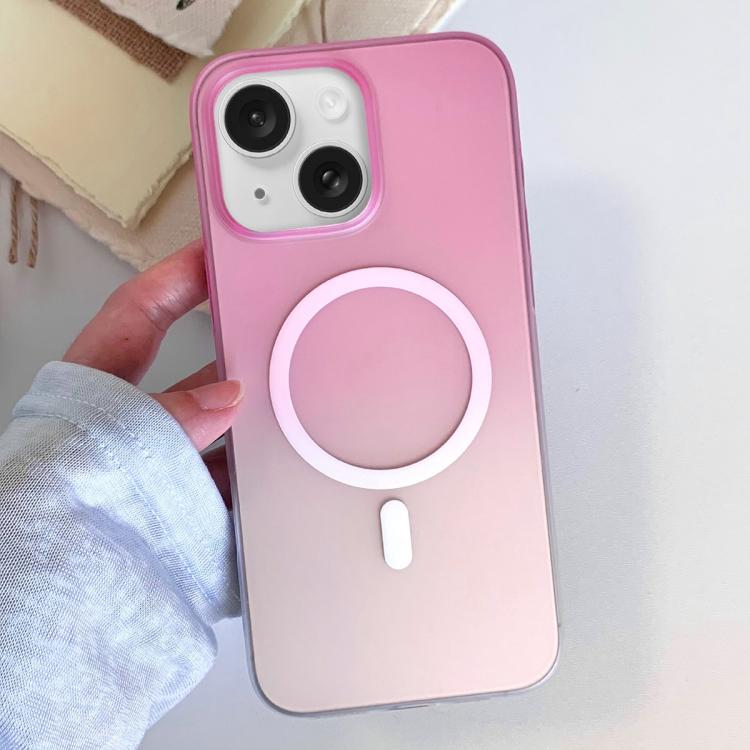 Custodia magnetica per telefono in TPU con effetto sfumato satinato, For iPhone 15 Pro Max, For iPhone 15 Pro, For iPhone 15 Plus, For iPhone 15