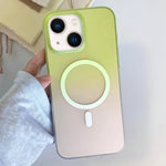 Custodia magnetica per telefono in TPU con effetto sfumato satinato, For iPhone 14 Plus, For iPhone 14, For iPhone 14 Pro, For iPhone 14 Pro Max