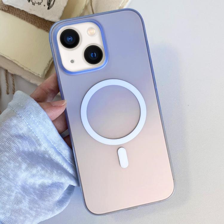 Custodia magnetica per telefono in TPU con effetto sfumato satinato, For iPhone 14 Plus, For iPhone 14, For iPhone 14 Pro, For iPhone 14 Pro Max