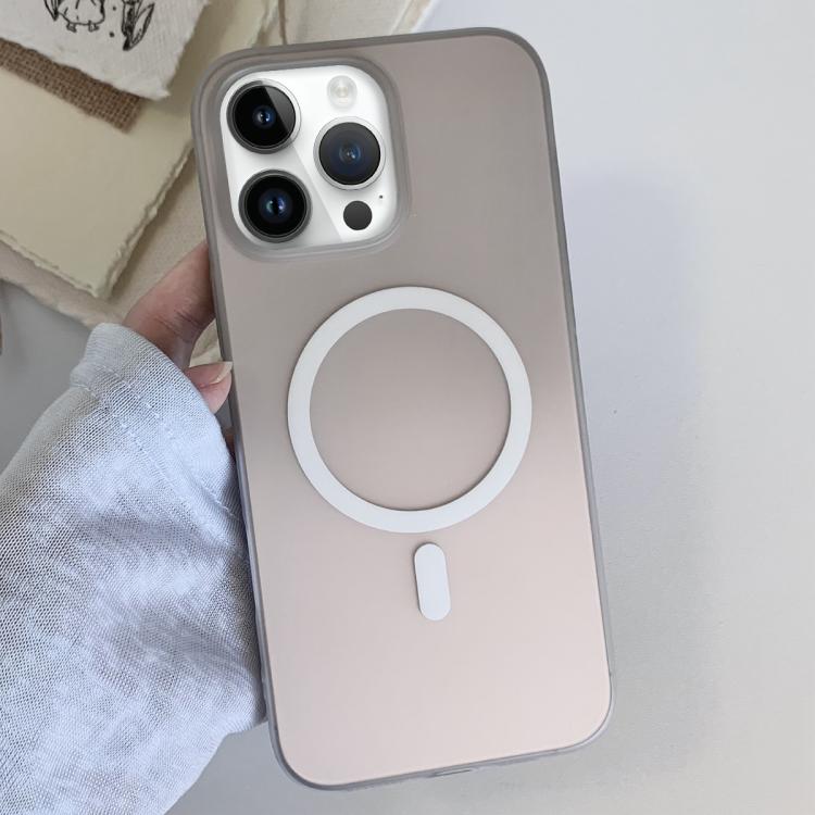 Custodia magnetica per telefono in TPU con effetto sfumato satinato, For iPhone 12 Pro Max, For iPhone 12 Pro, For iPhone 11 Pro Max, For iPhone 11