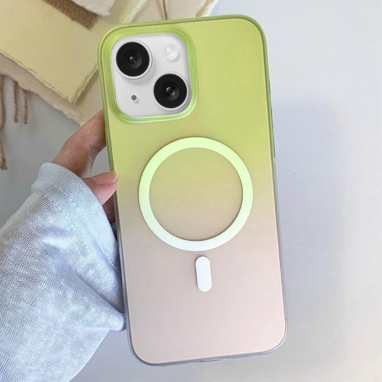 Custodia magnetica per telefono in TPU con effetto sfumato satinato, For iPhone 15 Pro Max, For iPhone 15 Pro, For iPhone 15 Plus, For iPhone 15