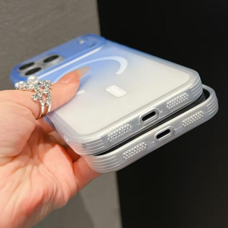 Custodia magnetica per telefono in TPU con effetto sfumato satinato, For iPhone 17 Pro Max, For iPhone 17 Pro, For iPhone 17, For iPhone Air