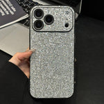 Cover per telefono a copertura totale con strass in acrilico, For iPhone 17 Pro Max, For iPhone 17 Pro, For iPhone 17, For iPhone 16 Pro Max