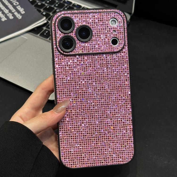 Cover per telefono a copertura totale con strass in acrilico, For iPhone 17 Pro Max, For iPhone 17 Pro, For iPhone 17, For iPhone 16 Pro Max