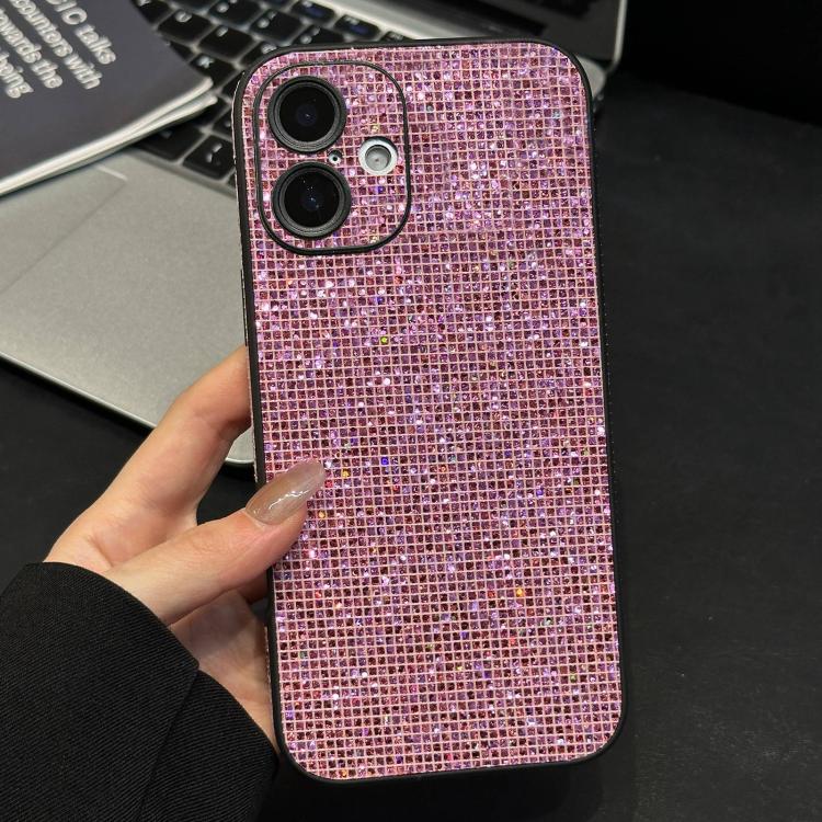 Cover per telefono a copertura totale con strass in acrilico, For iPhone 17 Pro Max, For iPhone 17 Pro, For iPhone 17, For iPhone 16 Pro Max