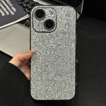 Cover per telefono a copertura totale con strass in acrilico, For iPhone 15, For iPhone 14, For iPhone 14 Pro, For iPhone 14 Pro Max