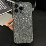Cover per telefono a copertura totale con strass in acrilico, For iPhone 15, For iPhone 14, For iPhone 14 Pro, For iPhone 14 Pro Max