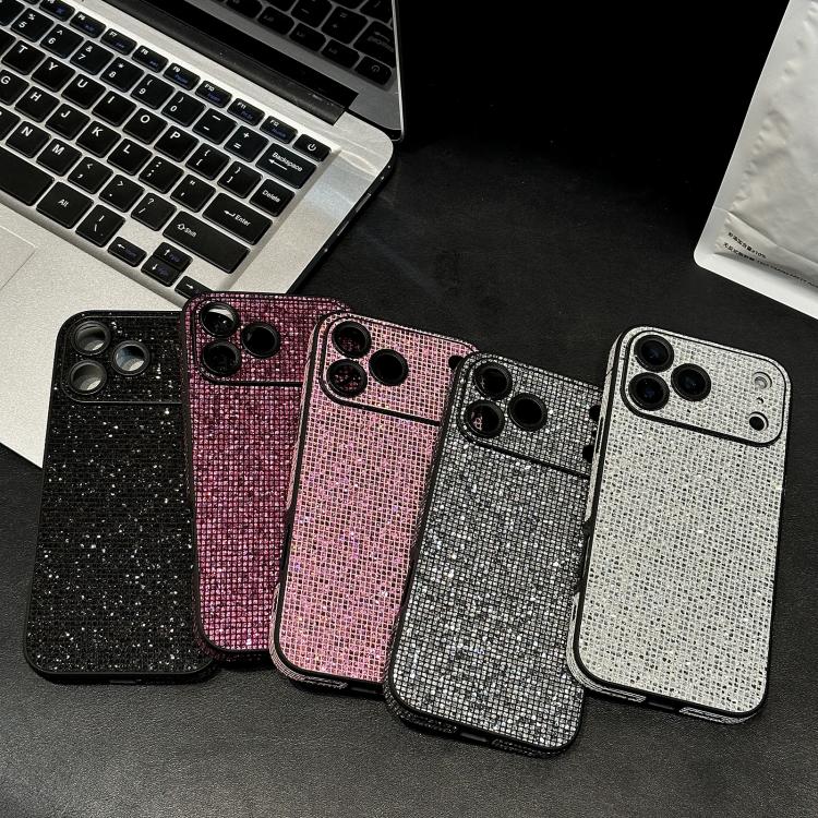 Cover per telefono a copertura totale con strass in acrilico, For iPhone 15, For iPhone 14, For iPhone 14 Pro, For iPhone 14 Pro Max