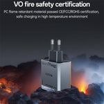 Caricabatterie rapido Yesido YC101 da 65 W con tecnologia Mecha GaN e tre porte., YC101