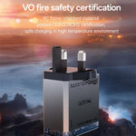 Caricabatterie rapido Yesido YC147 da 65 W con tecnologia Mecha GaN e tre porte., YC147