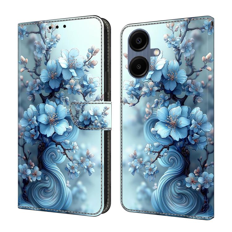 Custodia per telefono in ecopelle con effetto cristallo., For Samsung Galaxy A06 4G / 5G, For Samsung Galaxy A36 / A56 5G