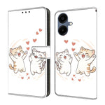 Custodia per telefono in ecopelle con effetto cristallo., For Samsung Galaxy A06 4G / 5G, For Samsung Galaxy A36 / A56 5G