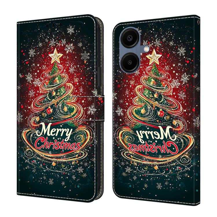 Custodia per telefono in ecopelle con effetto cristallo., For Samsung Galaxy A06 4G / 5G, For Samsung Galaxy A36 / A56 5G