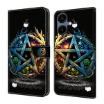 Custodia per telefono in ecopelle con effetto cristallo., For Samsung Galaxy A06 4G / 5G, For Samsung Galaxy A36 / A56 5G